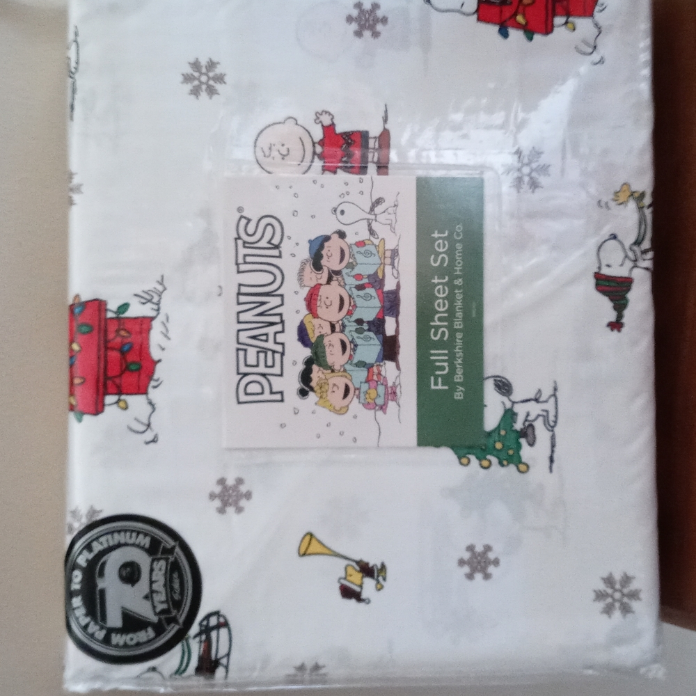 Snoopy Christmas sheets